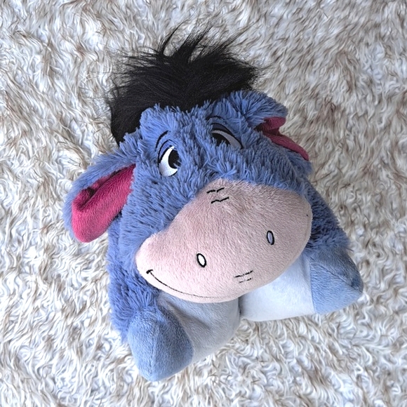 Pillow Pets Disney Winnie the Pooh 18" Eeyore Stuffed Animal - Picture 8 of 17